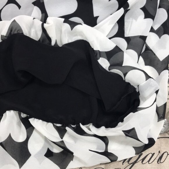 Alfani Heart-Print Angel-Sleeve Top - Picture 6 of 8